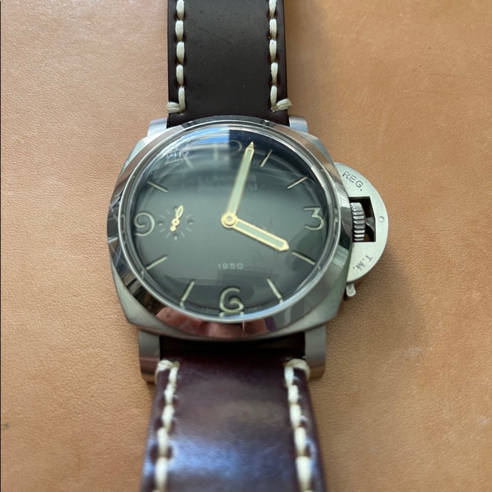 Homage 1950 Luminor Marina Italian Swiss Historic Dive Watch Hand Wind Movement